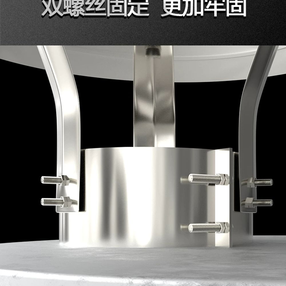 스테인리스 연통 삿갓 나무 난로 방지기 역풍 450mm 굴뚝 A. 주문제작 - 상세 이미지 4