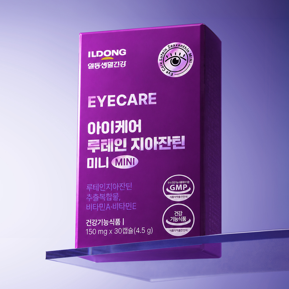 일동생활건강 아이케어 루테인 지아잔틴 미니 30캡슐, 6개 이미지 7