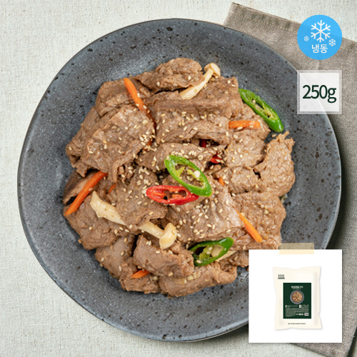 비건 양념 콩불구이 불고기 콩고기 대체육 채식 식물성 단백질 베지푸드 250g, 5개 - 상품 이미지