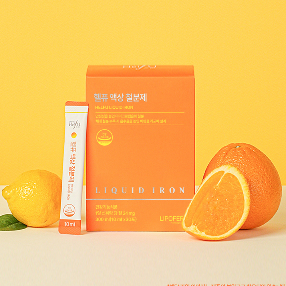 [2+1] 임산부 비헴철 액상 철분제 24mg 30포, 3개