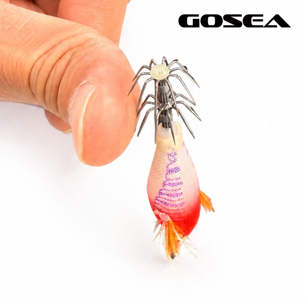 GOSEA 미니 에기 45 태클박스 세트 GSF-H5 쭈꾸미 갑오징어 B세트 (천 타입) 이미지 8