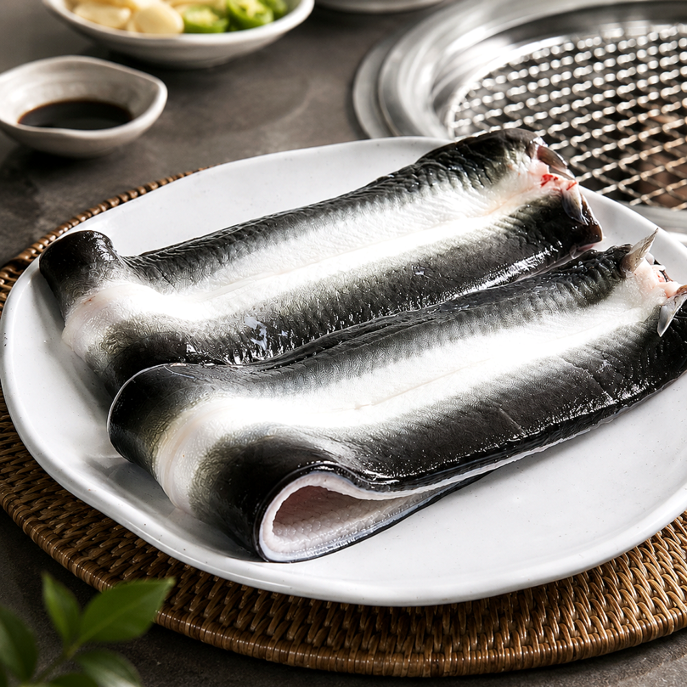 다온다 손질한 민물 장어 1kg 2kg 특대사이즈 / 장어 구이 캠핑 홈파티 - 상세 이미지 4