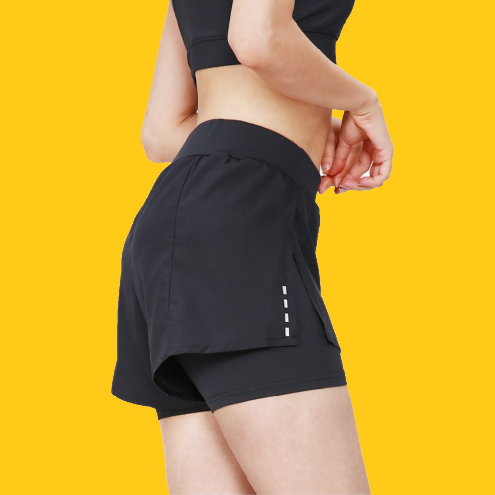 반바지 레깅스 필라테스반바지 힙커버 쇼츠 여성 엉덩이가리개 숏 4부 3부 - 상품 이미지