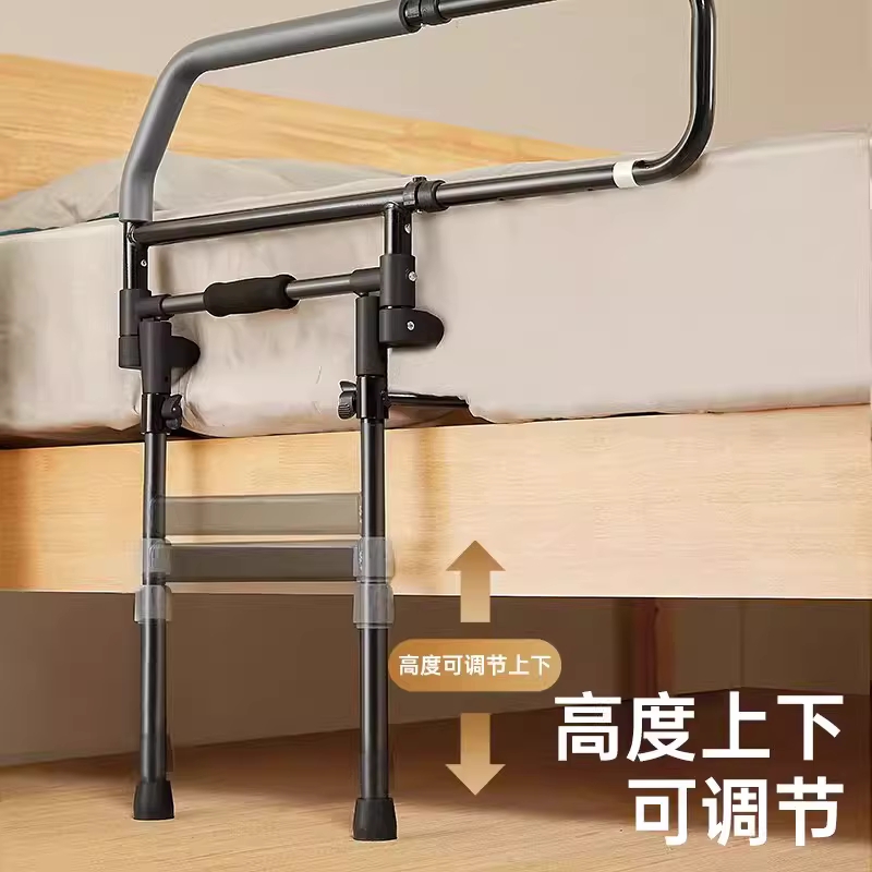 휴대용 침대 안전가드 노인 어르신 낙상방지 난간 펜스 폭조절 - 상세 이미지 4