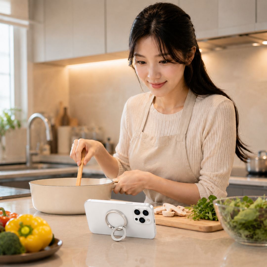소픽 맥세이프 링홀더 자석 그립톡 휴대폰 거치대 N52 강력자석 스마트톡 이미지 8
