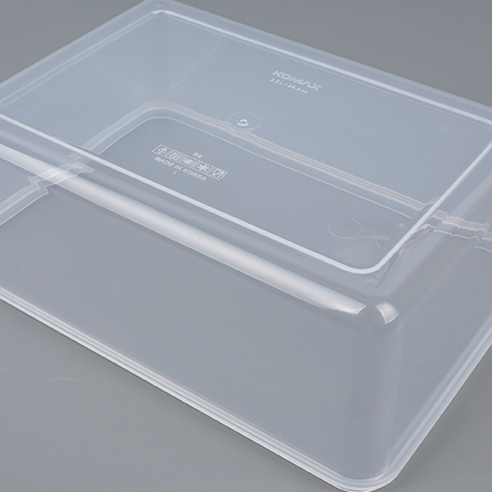 엣지가드저장용기 사면결착전자레인지사용 직사각냉장보관밀폐용기 4호 2.5L - 상세 이미지 3