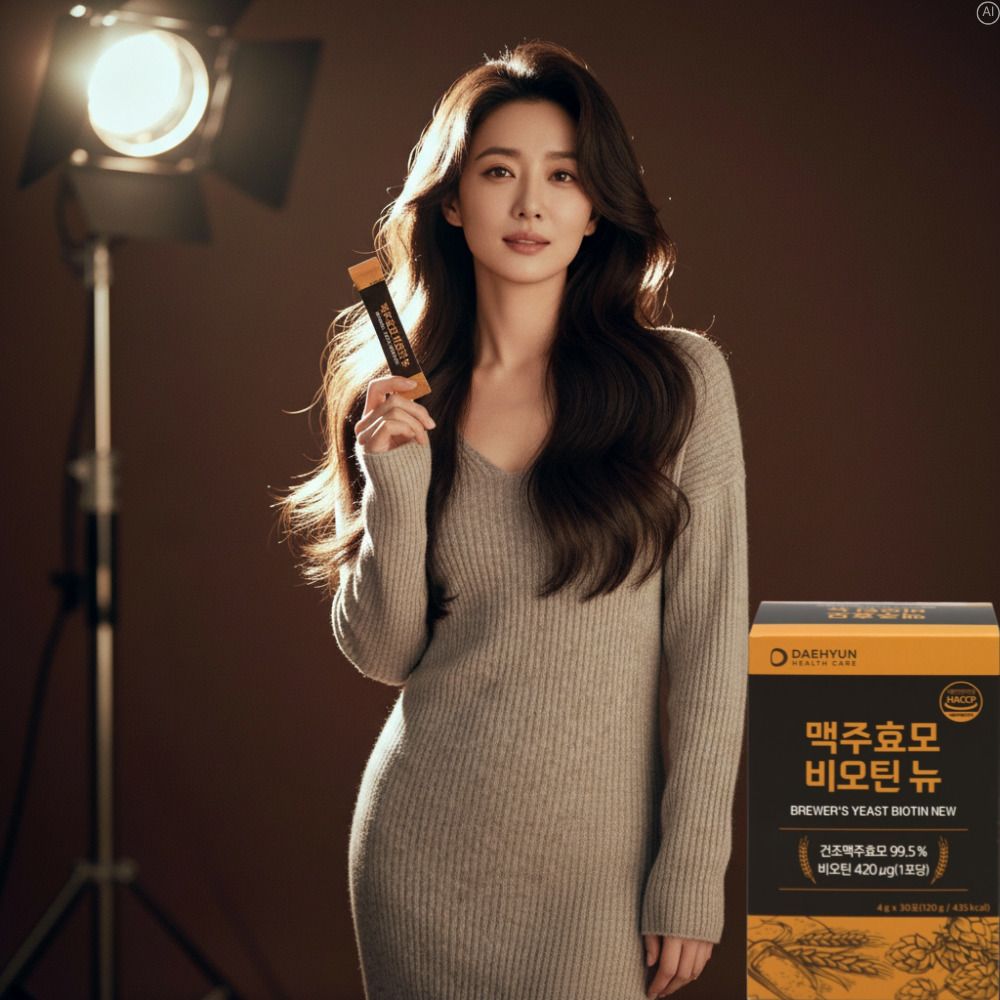아누카사과비오틴효능 남성여성 맥주효모 풍성한비오틴효과 - 상세 이미지 4