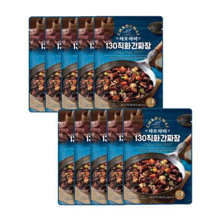 차오차이 130직화간짜장 180g 10개