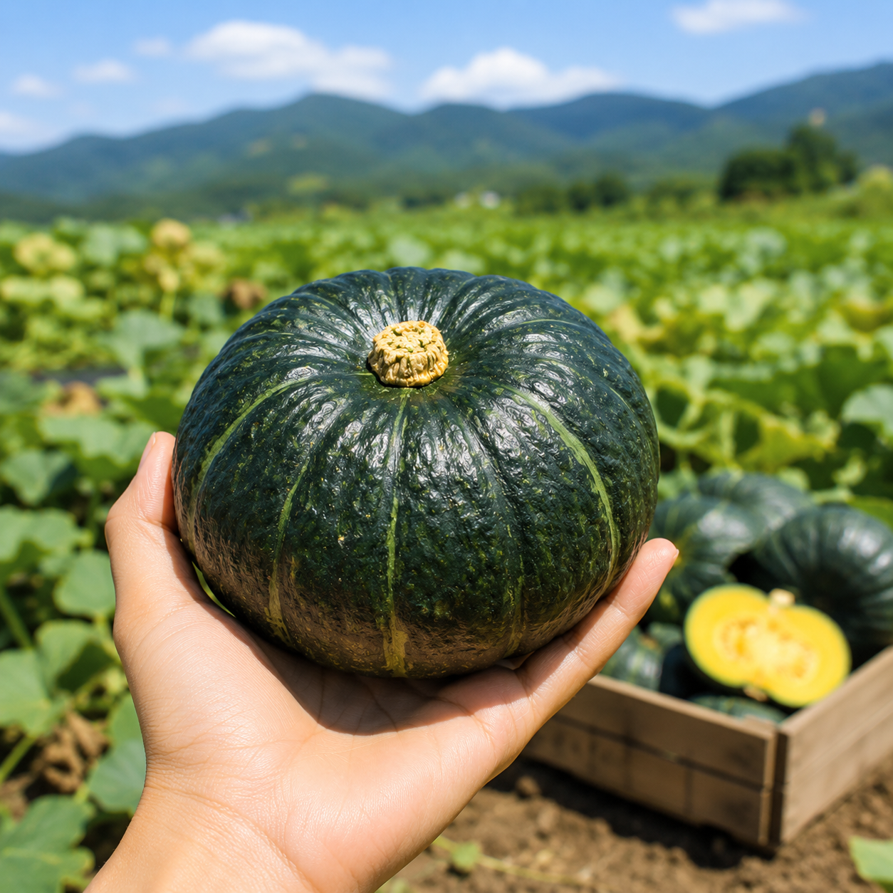 제주산 보우짱 미니 밤호박 국내산 단호박 산지직송 로얄과 햇밤호박 5kg 10kg - 상품 이미지