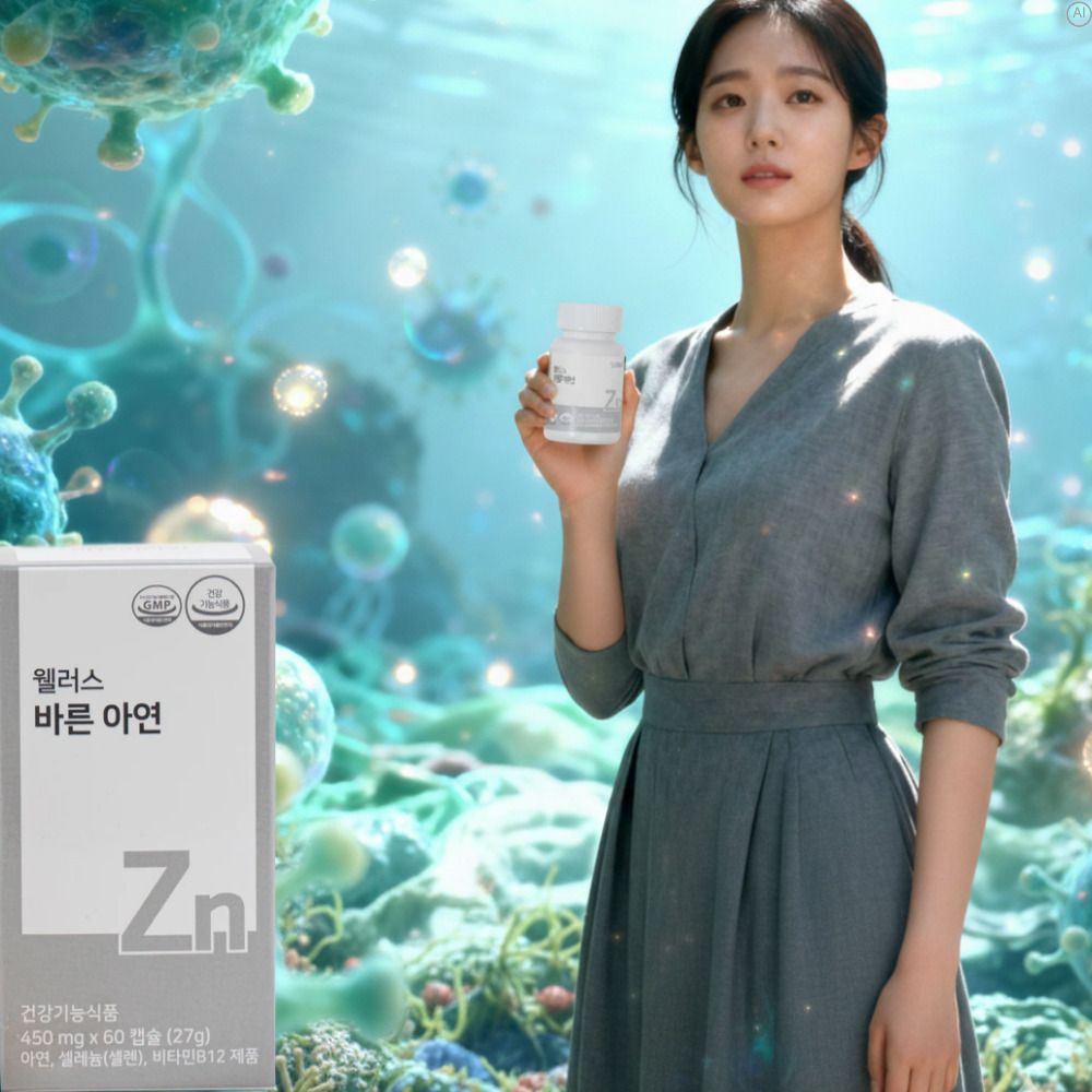 청소년아연효능 어린이면역력 비타민영양제 입맛없을때 약2개월 - 상품 이미지