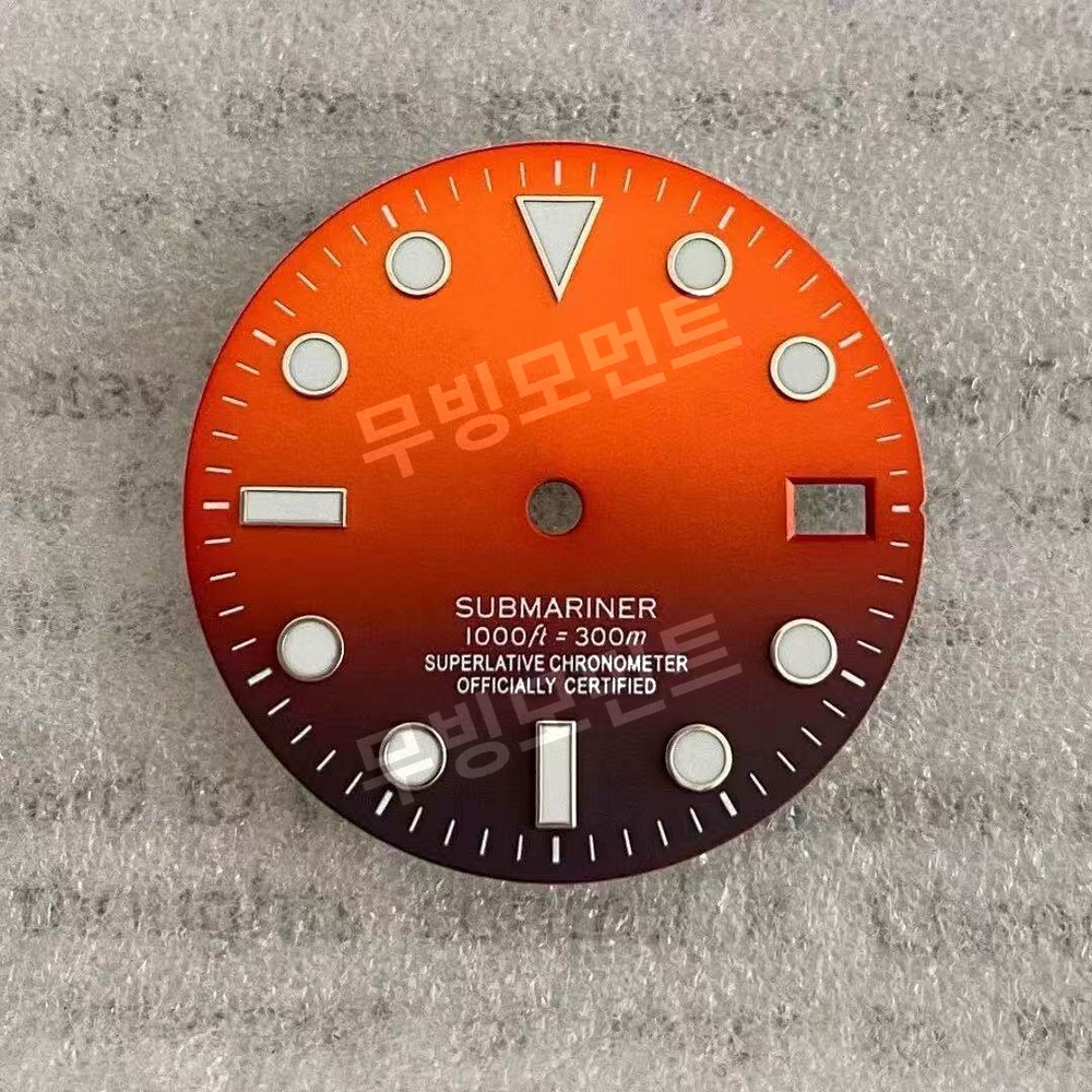 NH35 시계 다이얼 28.5mm NH36 야광 선버스트 그다데이션 다이얼 - 상세 이미지 3