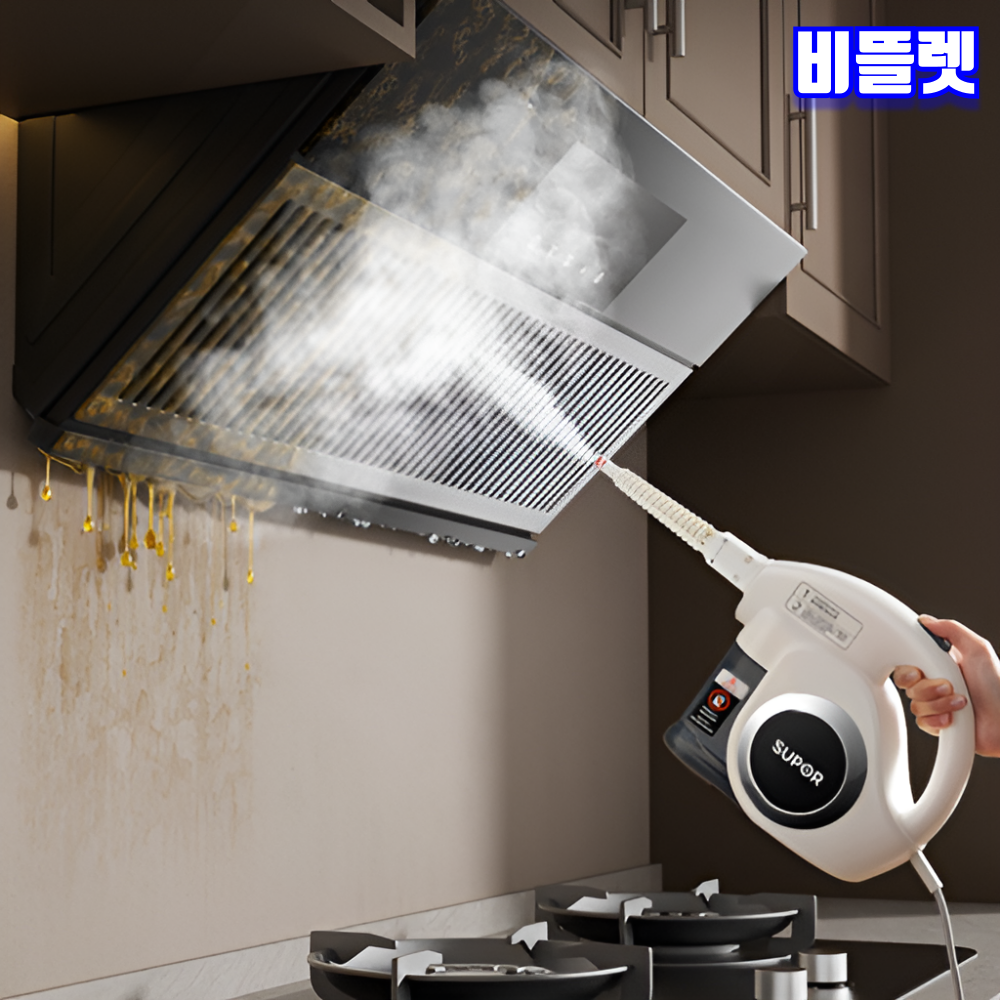 비뜰렛 고온 스팀청소기 고압 분사기 핸디 가정용 - 상품 이미지