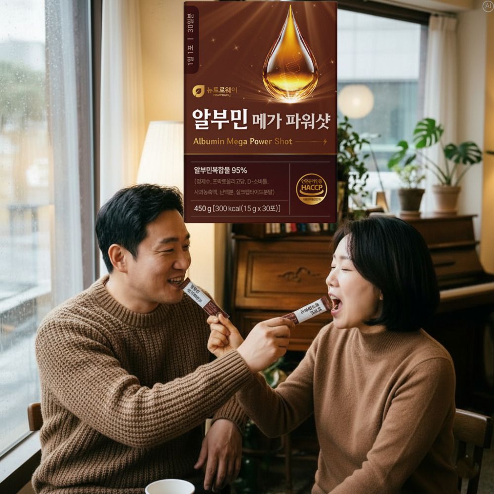 먹는 난백실크알부민 효능효과 액상 수액알부민 진액스틱 - 상품 이미지