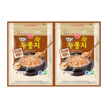 옛날 구수한 끓여먹는 누룽지 국산 3kg 2개