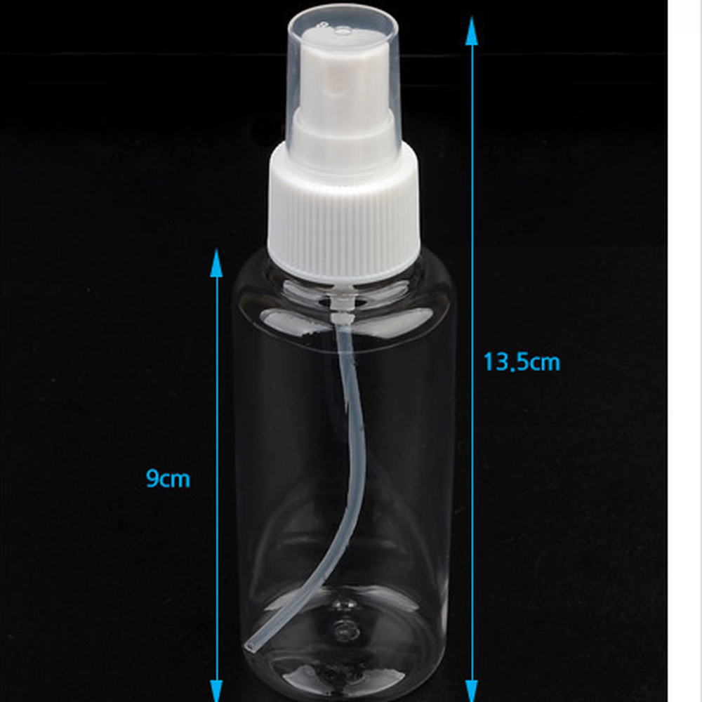 한손그립소분용스프레이용기 여행필수템액체용투명용기 휴대간편분무용 100ml - 상세 이미지 3