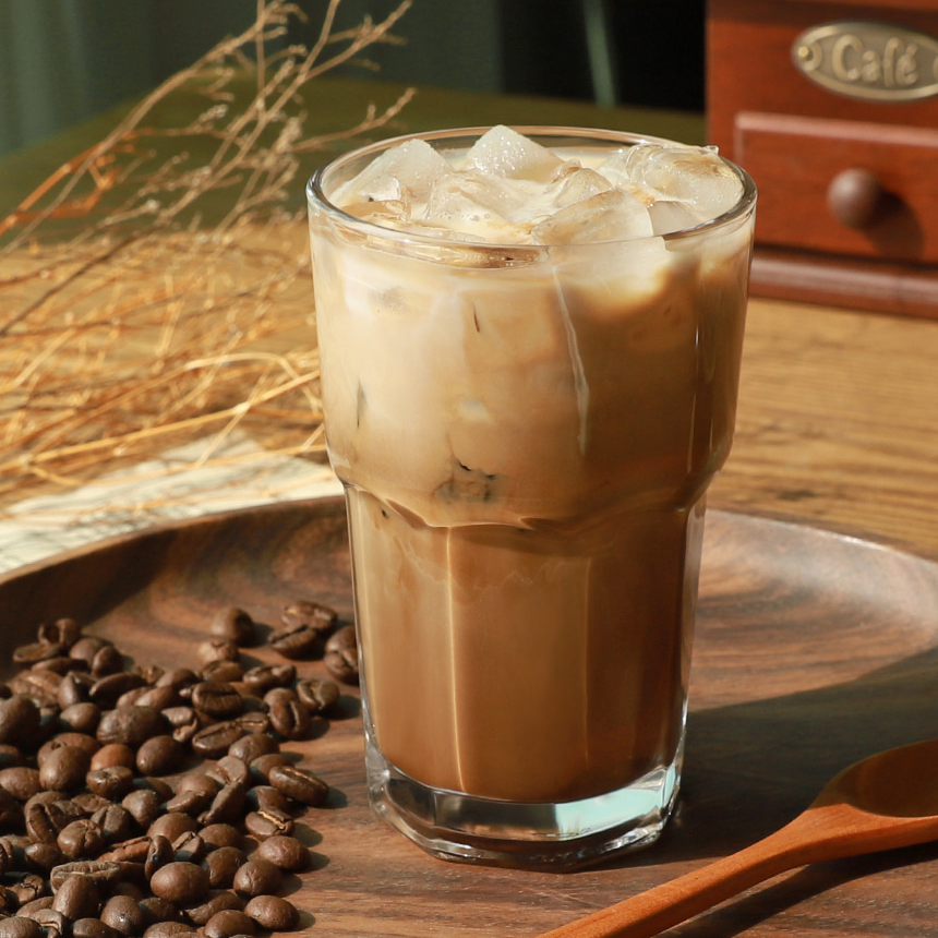 유리 맥주잔 아이스 커피 음료 유리잔 얼음컵 글라스 투명 혼술 홈카페 카페 호프 업소 - 상세 이미지 4