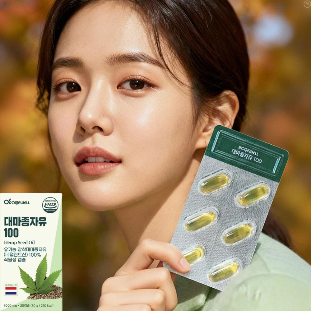 냉압착대마종자유 효능효과 대마유 식물성대마종자유 유기농 - 상품 이미지