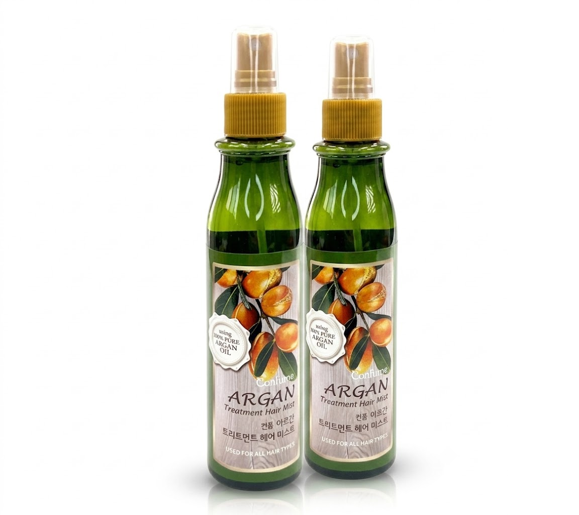 과일나라 컨퓸 아르간 트리트먼트 헤어 미스트 모발 영양 공급 에센스 200ml, 2개 - 상세 이미지 2