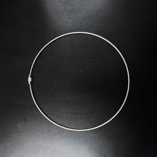 EDC 스텐 와이어 열쇠고리 와이어링 연결 체인 키홀더 캠핑 낚시 30cm 자물쇠 - 상세 이미지 2