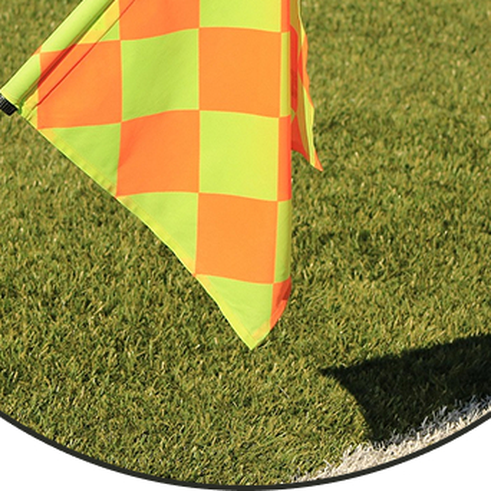 스펀지그립축구심판부심기 선명한컬러경기운영부심깃발 경량스포츠심판축구깃발 2p - 상세 이미지 3