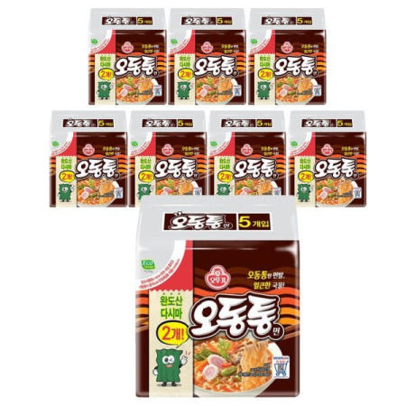 오뚜기 오동통면 40개