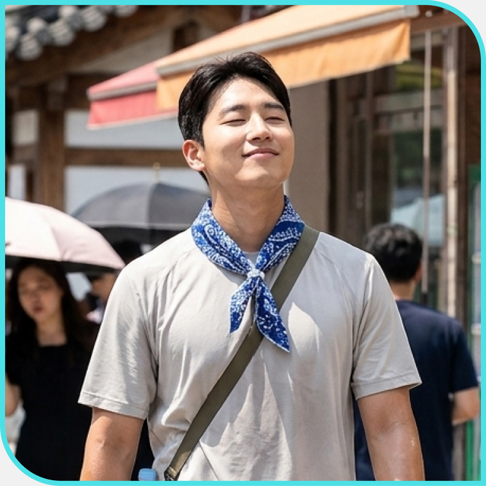 패션포인트목이마손목쿨링스카프 유니크디자인야외활동냉감스카프 재사용가능운동필수 - 상세 이미지 3