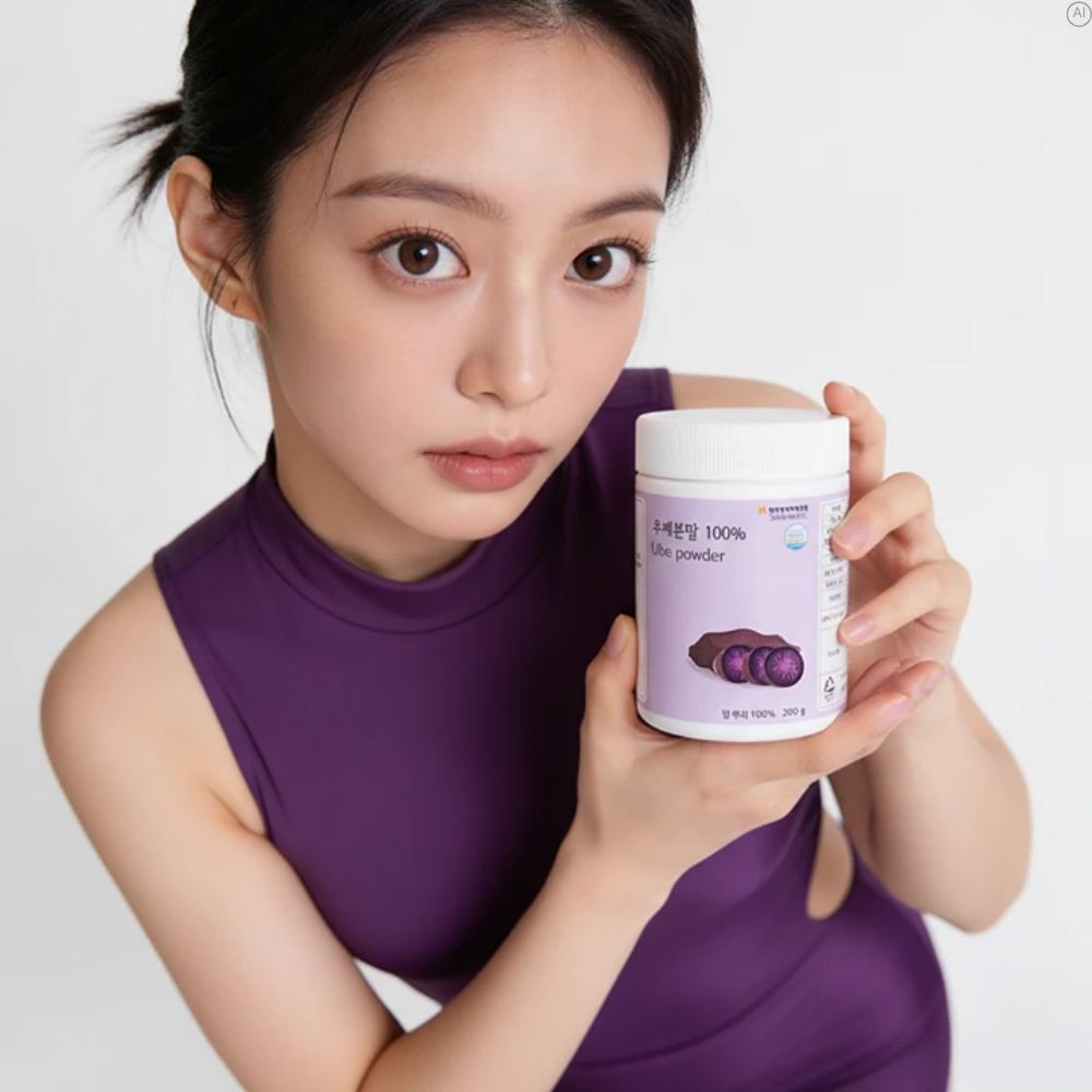 우베 파우더 100% 라떼 우베 디저트 스무디 200g - 상품 이미지