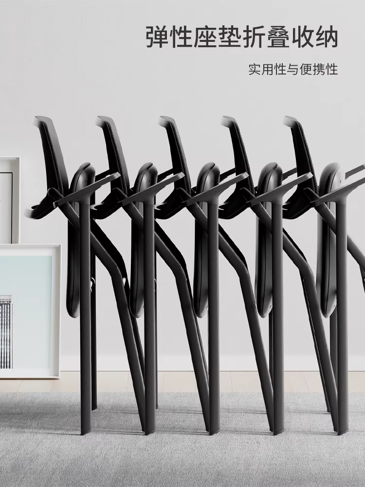 접이식 책걸상 학원 자습실 독서실 공부방 강의실 의자 - 상세 이미지 4