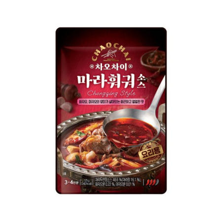 차오차이 마라훠궈소스 125g 12개