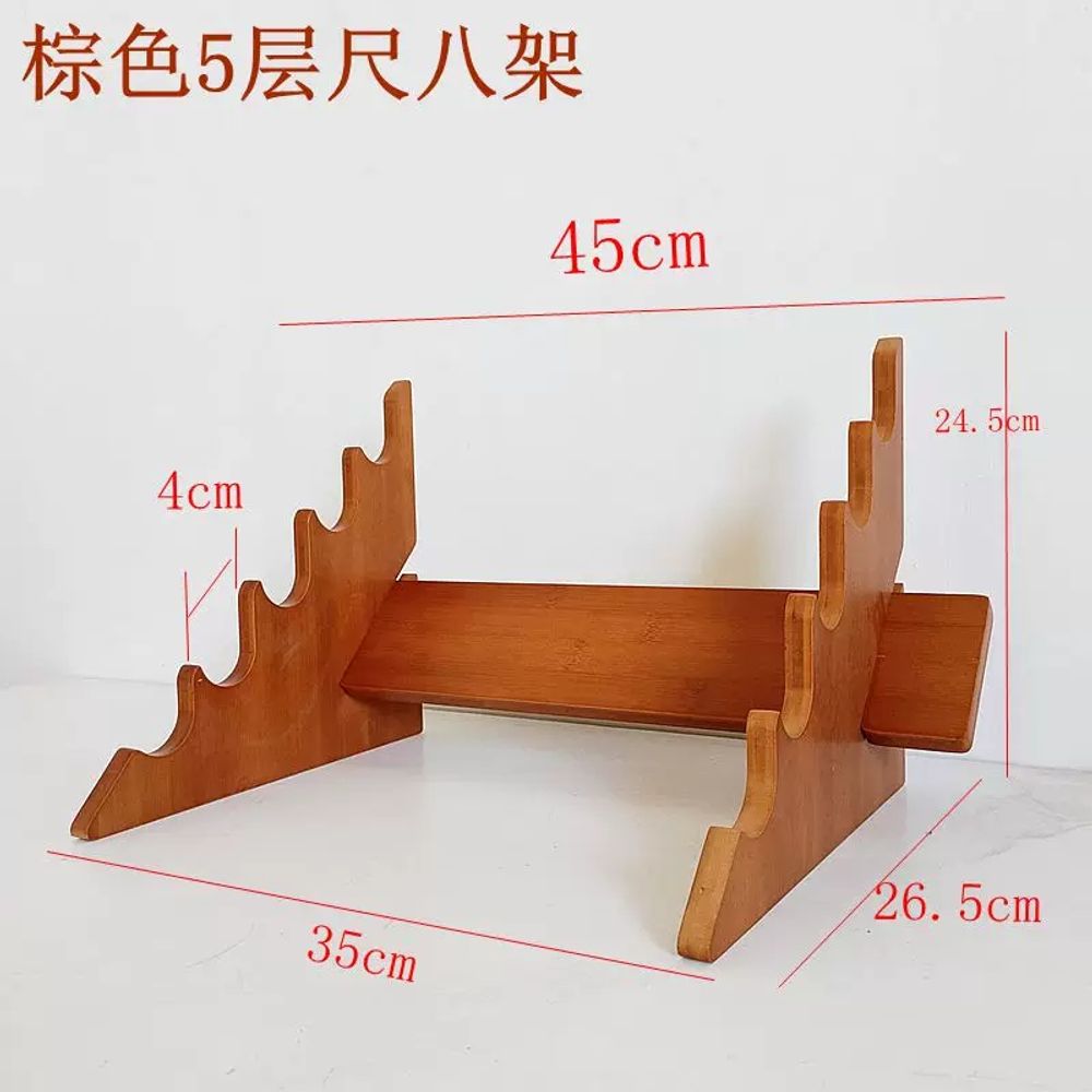 원목 거치대 지휘봉 스탠드 홀더 악보 보면대 지시봉 보관 검 받침대 A. 화이트 A형 5단 - 상세 이미지 4