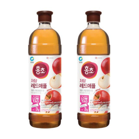 홍초 레드애플 1.5L 2개