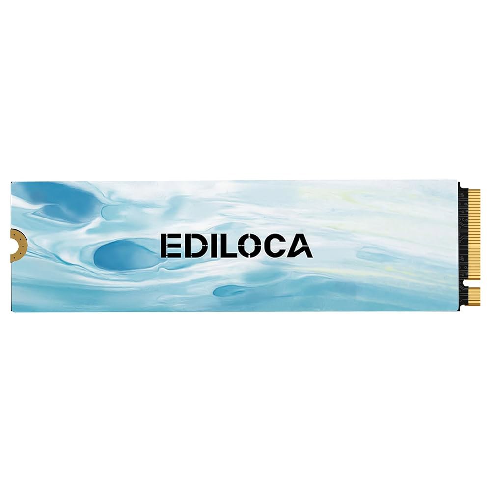 Ediloca EN880E M.2 SSD 2TB NVMe M2 2280 PCIe Gen 4x4, 최대 7100MB/s 읽기, 노트북 데스크탑용 내장 솔리드 스테이트 드라이브 - 상품 이미지