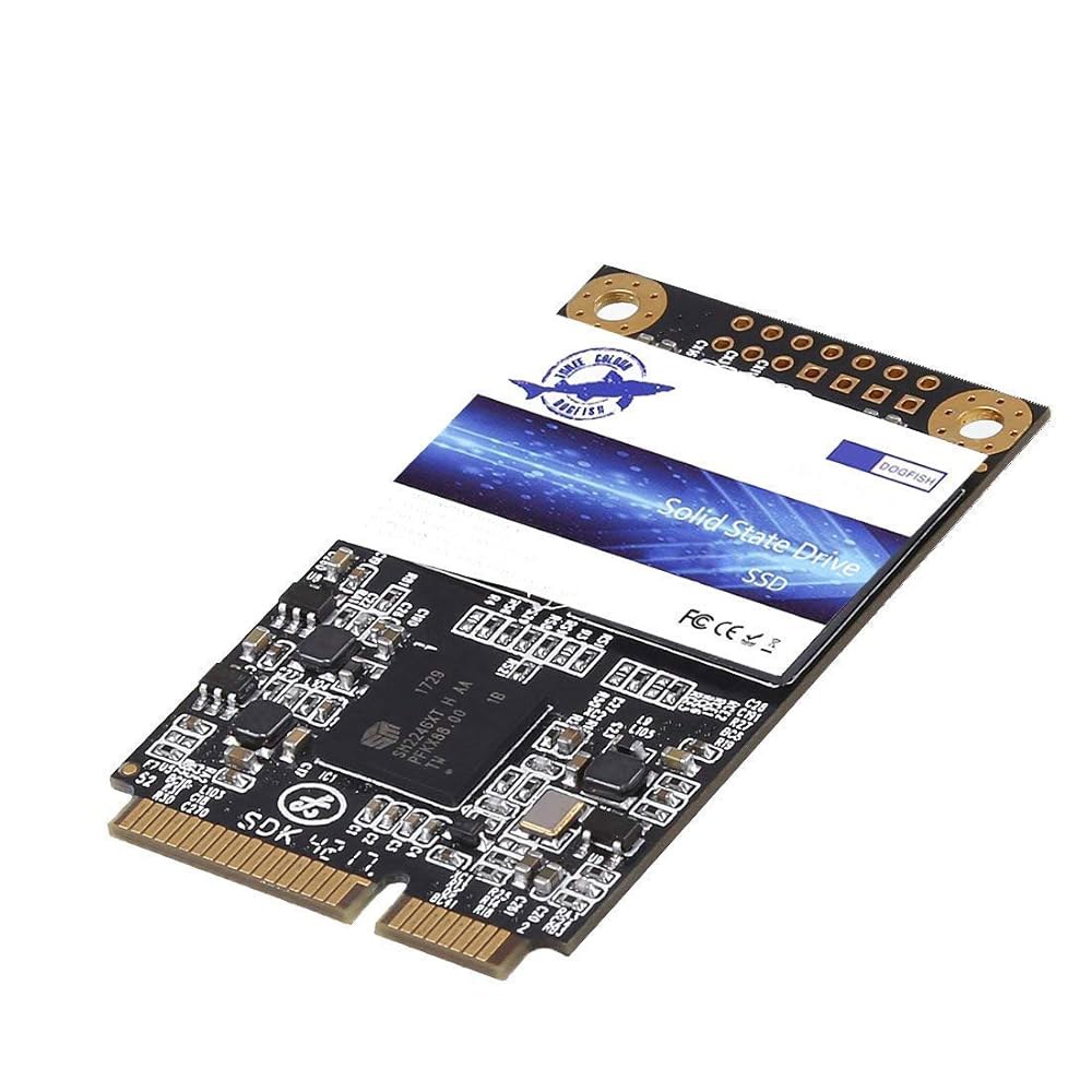 도그피쉬 Msata 512GB 내장 솔리드 스테이트 드라이브 미니 SATA SSD 디스크 데스크탑 노트북용 고성능 하드 드라이브(MSATA, 512GB) - 상품 이미지