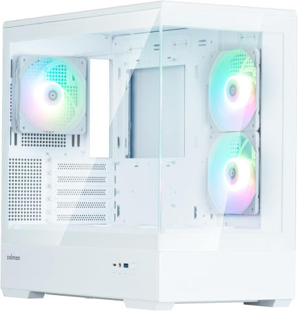 [해외]잘만 P30 화이트 V2 마이크로 ATX 미니 타워 PC 케이스 CS9090 white