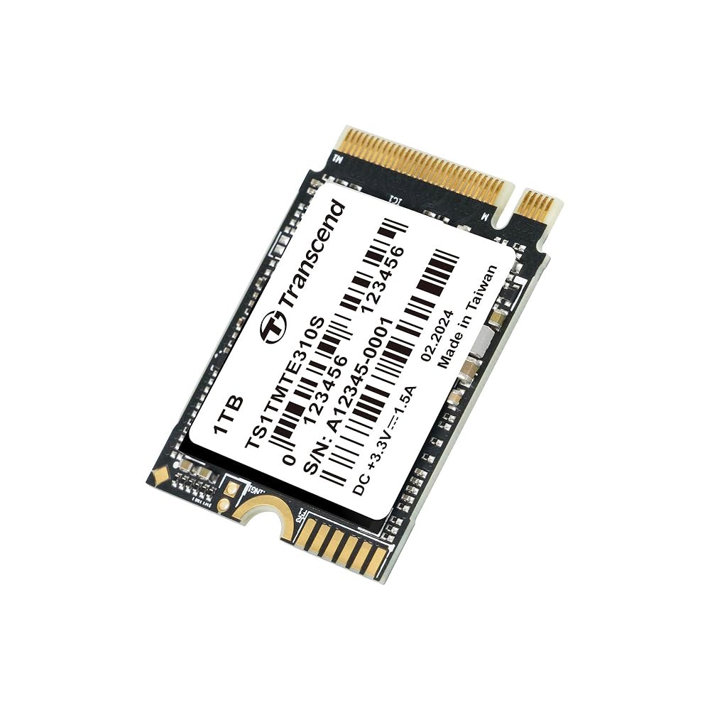 Translated M.2 NVMe SSD 1TB 2230 PCIe Gen4 x 4 최대 읽기 5,000MB /s 쓰기 3,500MB M 키 TS1TMTE310S-E (Amazon - 상세 이미지 2