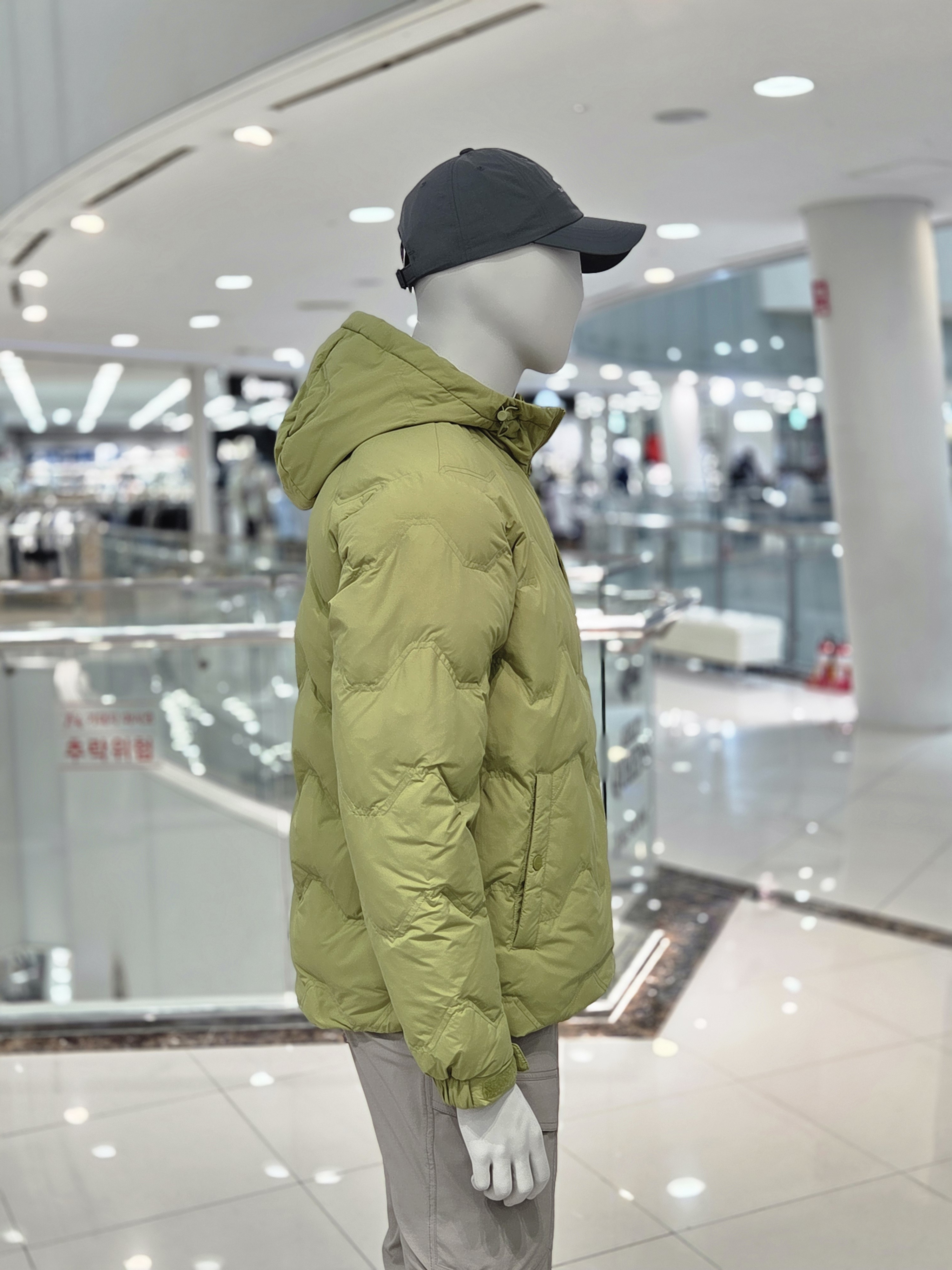 아이더 남성 경량패딩 구스다운 후드 겨울점퍼 MW25553 - 상세 이미지 4