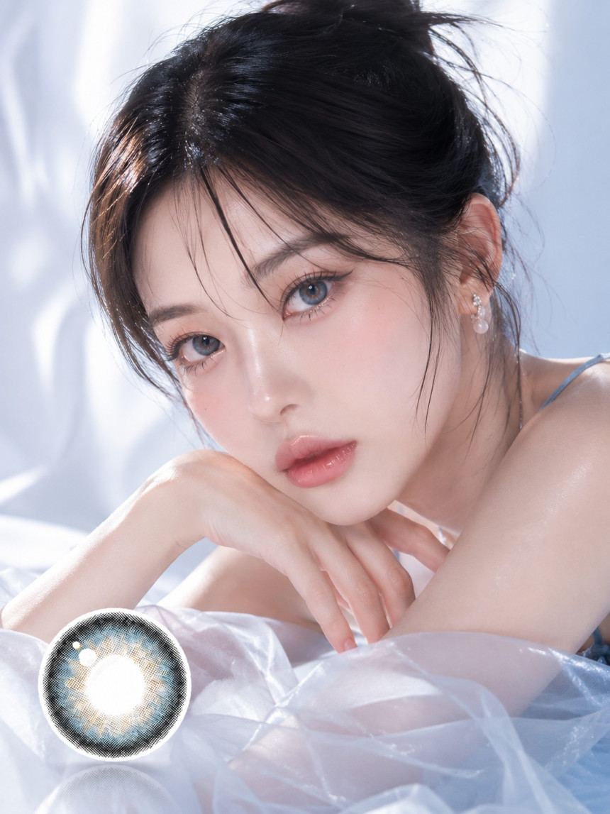 미드나잇 글로우 블루 원데이 30P원데이 컬러렌즈/13.3mm렌즈전문 체인점 백화점 아울렛 인기상품