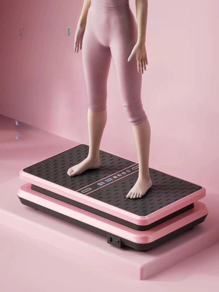코어운동 덜덜이 진동 덜덜이운동기구 220V 스마트 진동기 핑크 기본형 - 상세 이미지 2