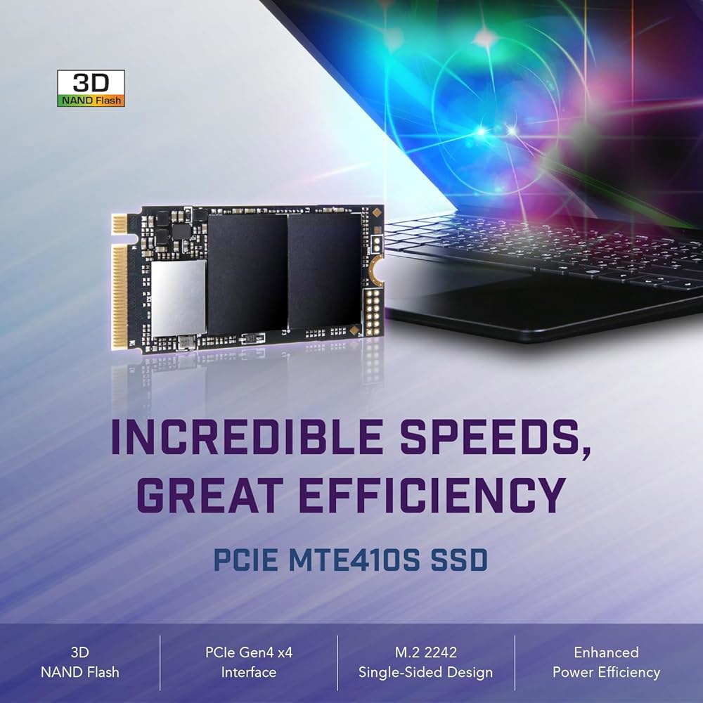초박형 노트북 / 레노버 씽크패드 요가 6세대 ASUS 엑스퍼트북 ZenBook Mini PC DRAM 없는 디자인의 노트북을 위한 MTE410 1TB M.2 2242 SSD, - 상세 이미지 3
