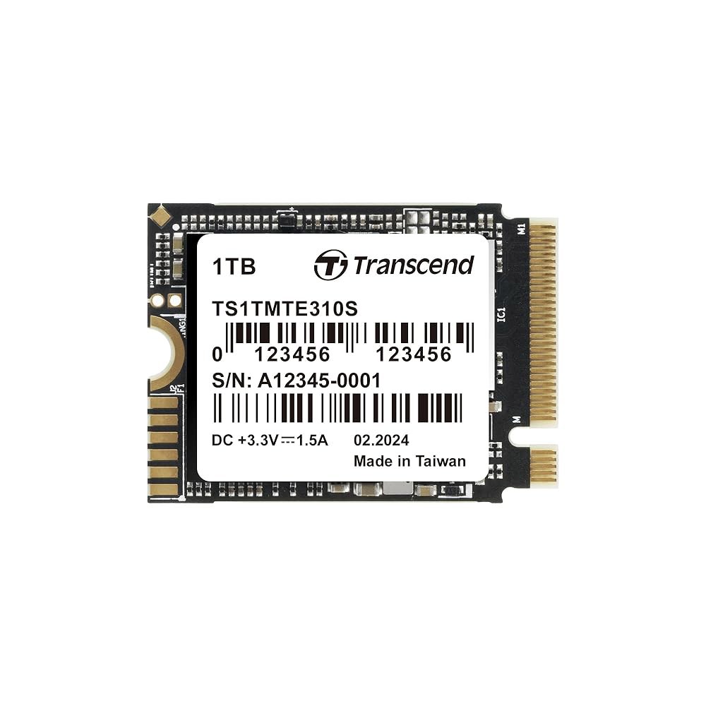Transconder MTE310 1TB NVMe 2230 SSD, 최대 5,000MB/s, PCIe Gen4 M.2 내부 Steam Deck, ROG Ally, Surface - 상품 이미지