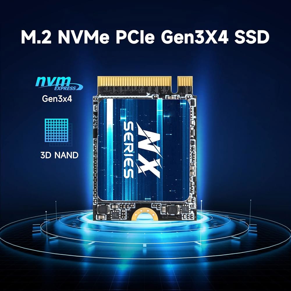 KingSpec 1TB M.2 2230 SSD NVMe Gen3x4, 3D NAND 플래시가 탑재된 PCIe 3.0 SSD, Steam 데크 및 Surface Pro용 내장 솔리드 - 상세 이미지 3