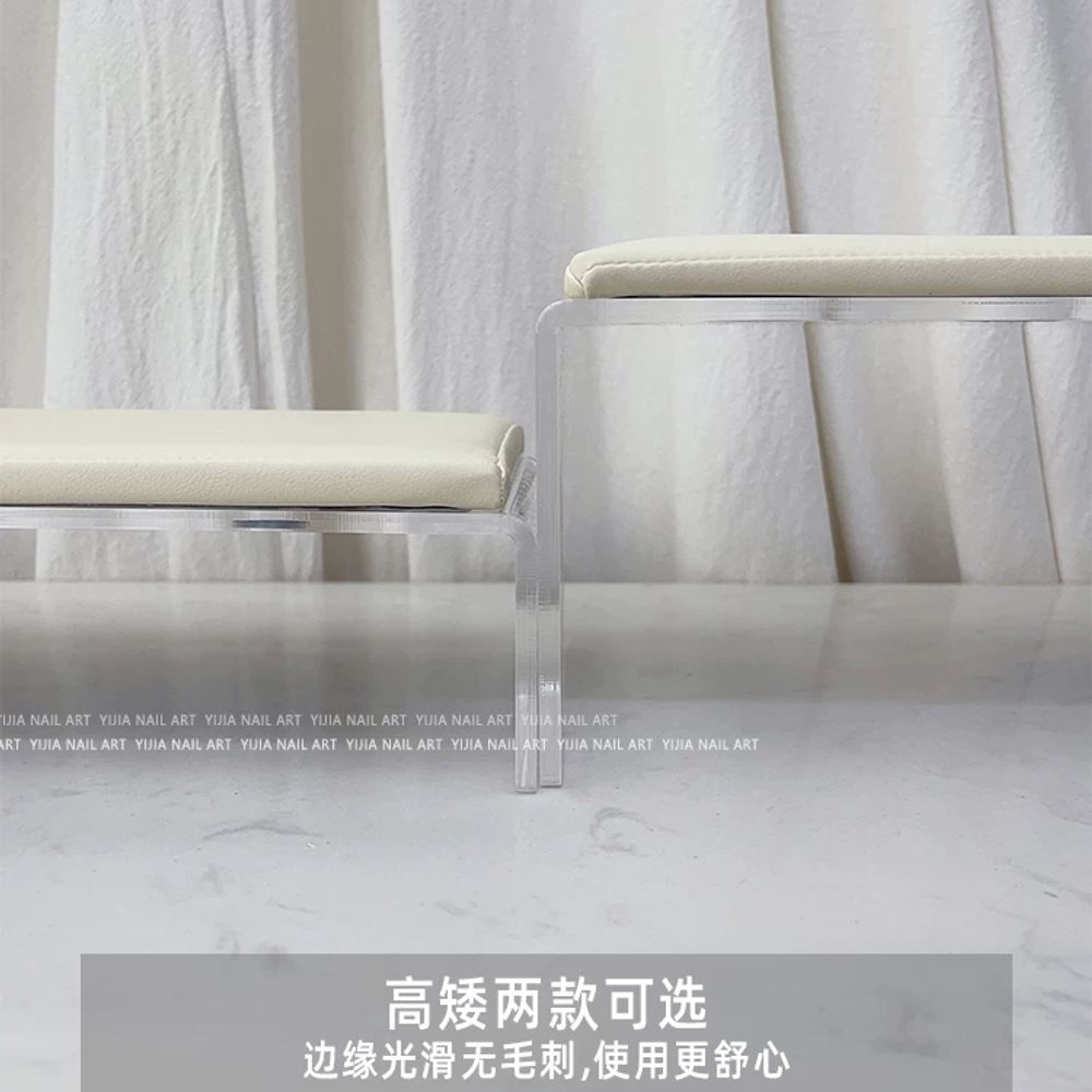 네일팔받침대 손목 네일시술대 단상 높은 쿠션 홀더 A. 화이트 - 상세 이미지 3