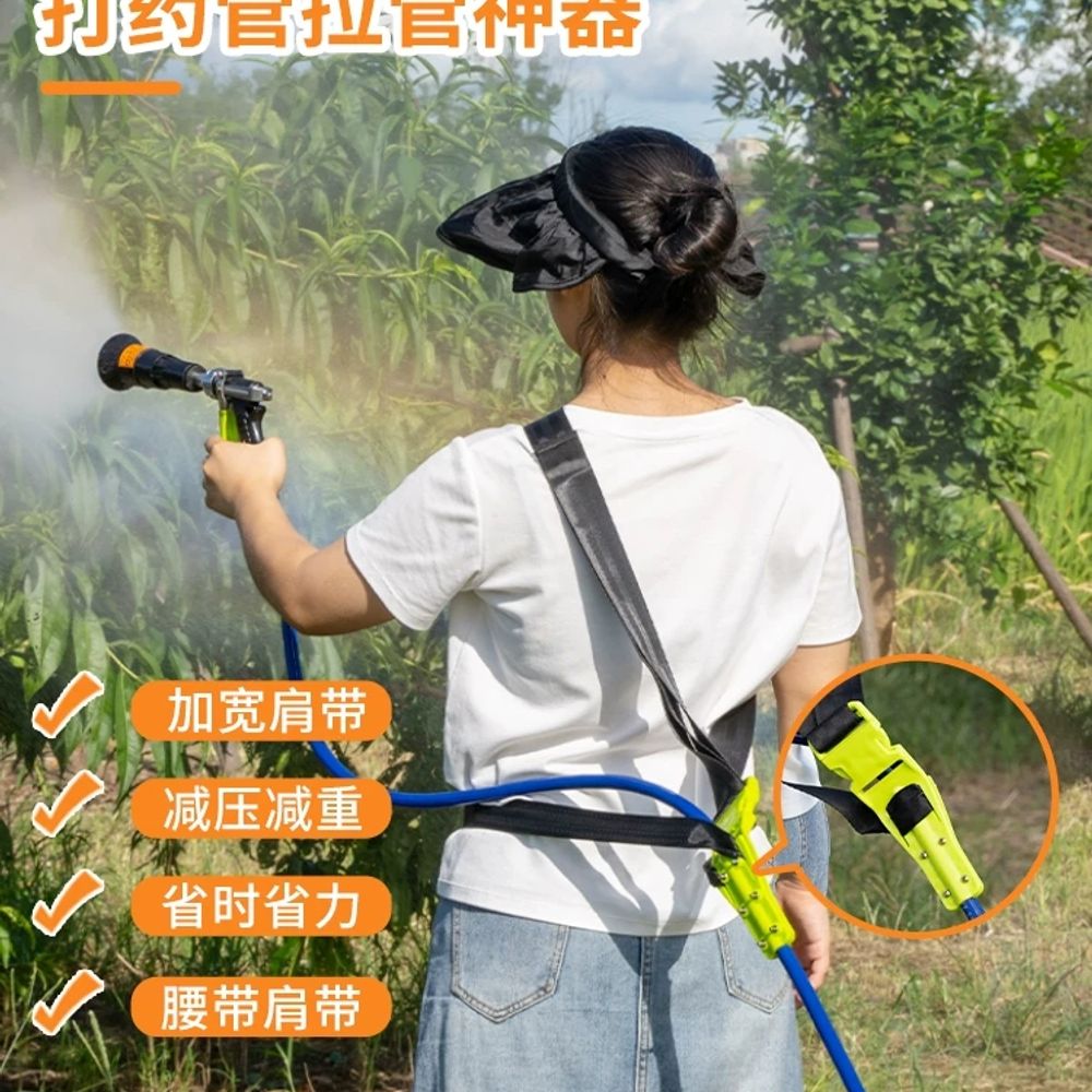 호스릴 농약줄 어깨걸이 거치대 스트랩 블루 두꺼운 커텍터 1줄 A. 파란색 제거 도구 1개 - 상품 이미지