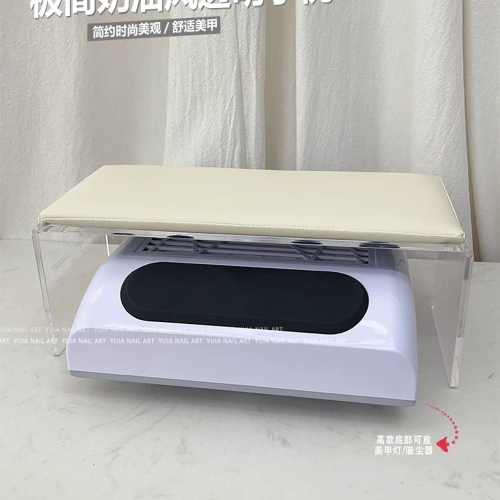네일팔받침대 손목 네일시술대 단상 높은 쿠션 홀더 A. 화이트 - 상세 이미지 2