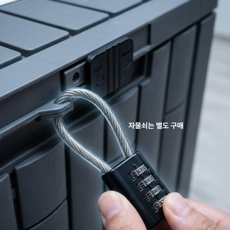 택배보관함 무인택배함 단독주택 방수 가정용 빌라 야외 물품 보관함 S - 상세 이미지 5