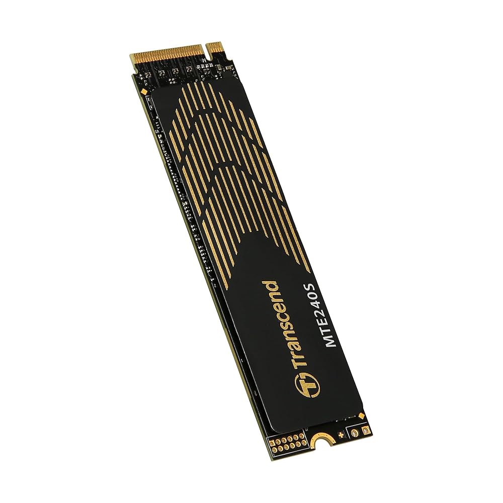 TS1TMTE240S 1TB M.2 PCIe Gen4x4 NVMe MTE240S 내장 게이밍 솔리드 스테이트 드라이브, 최대 3,800MB/s의 속도 제공 1TB MTE245S - 상품 이미지