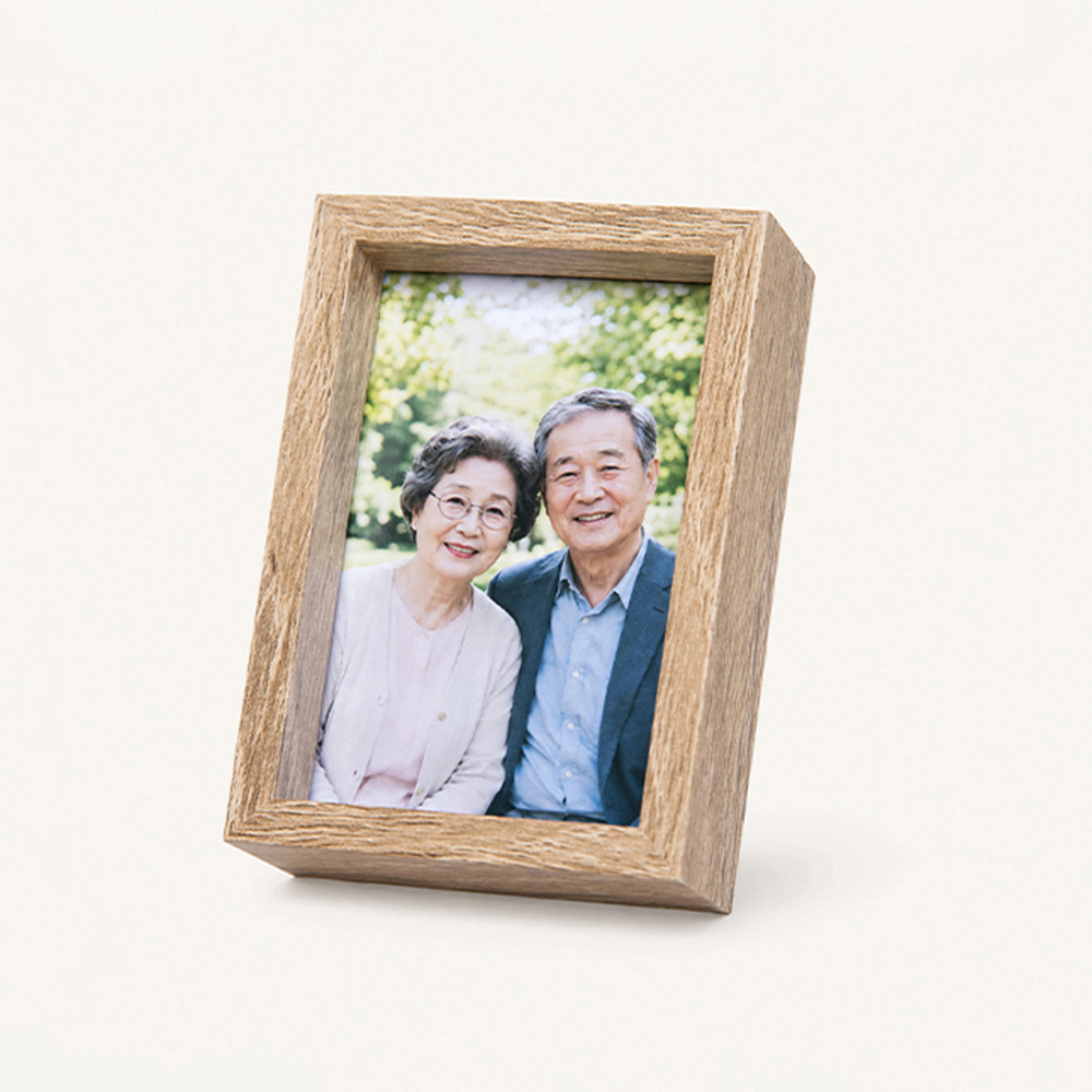 영정사진 제작 합성 복원 추모 납골당 봉안당 제사용 고운 액자 - 상세 이미지 2