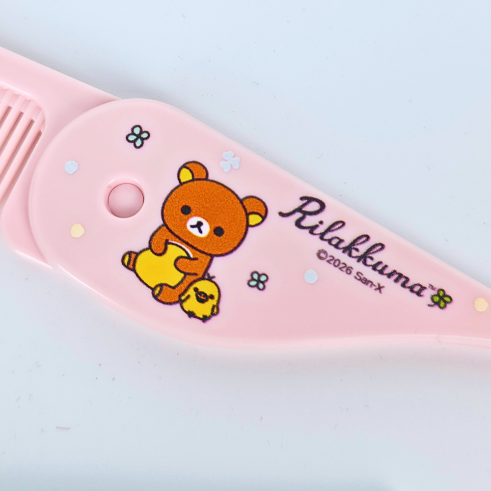 리락쿠마빗 미니 헤어브러쉬 앞머리 미용머리빗 스타일링 이미지 6