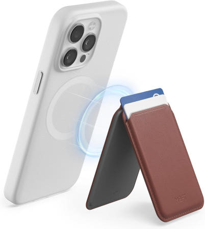 MOFT [해외]모프트 [공식 스토어] 카드 케이스가 있는 MagSafe 호환 지갑 스탠드 [전자파 간섭 방지 시트 내장] MOVASTM 5/4/3/2 시리즈와 호환되는 폰 shenna b
