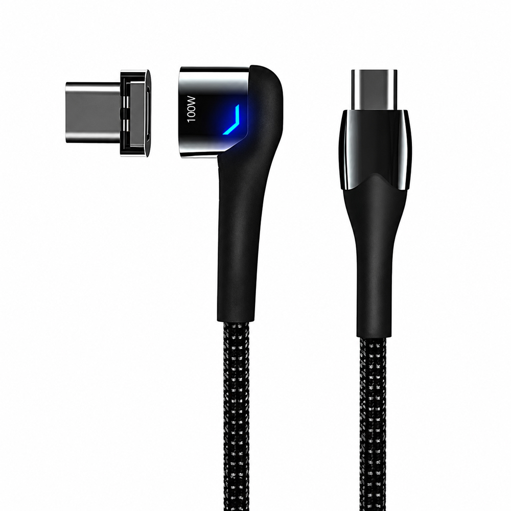 바라보고 C타입 100W 마그네틱 자석 고속충전 케이블 - 상세 이미지 3
